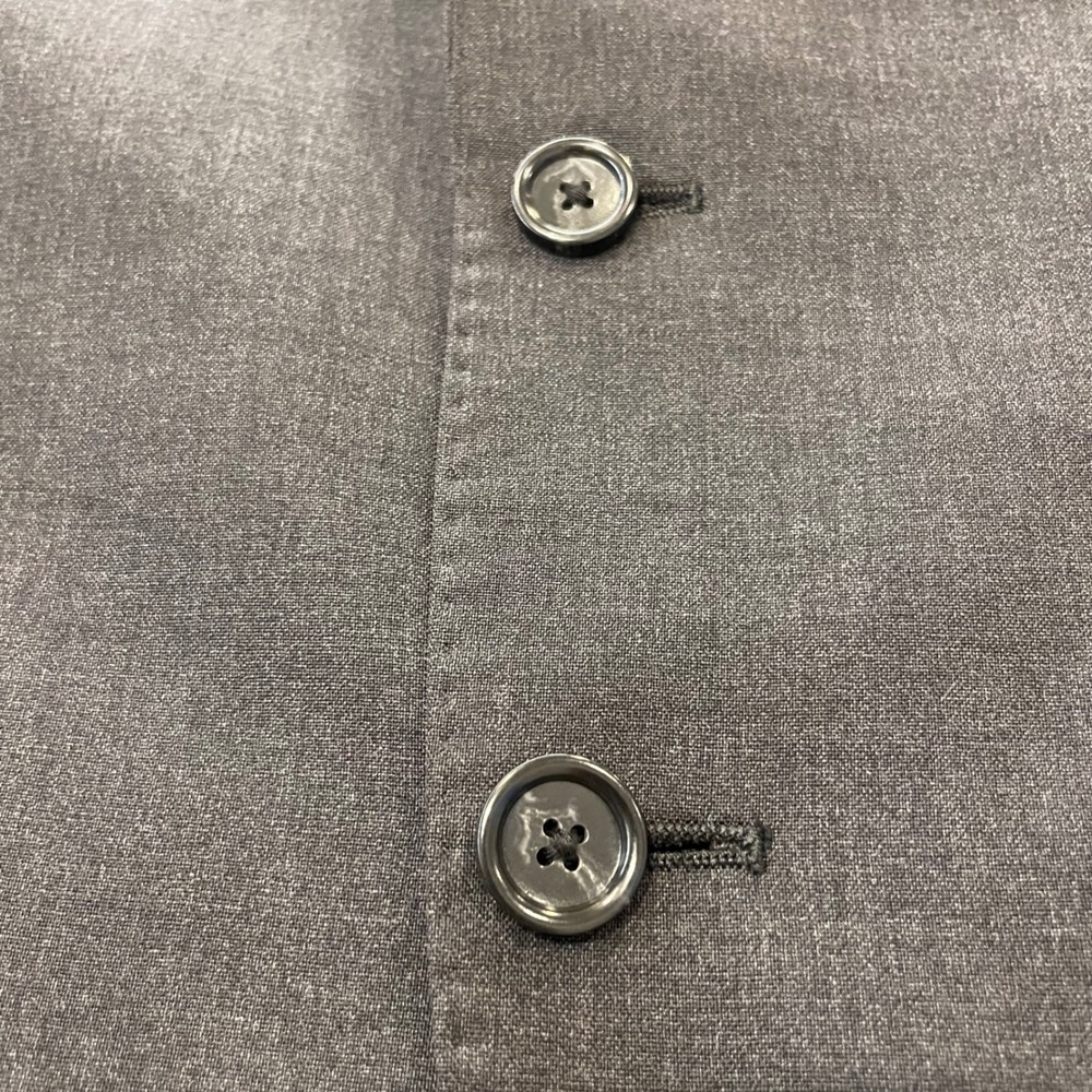 J.Crew Loro Piana Ludlow Suit Jacket Mens 38S Dark Gray Super 120s Wool Blazer - Picture 5 of 14